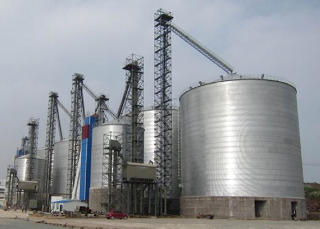 海原大型钢板库构造参数及水泥储存质量