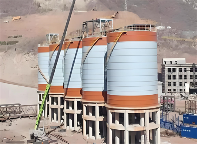 海原高架钢板仓